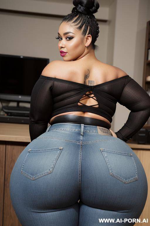 supermodel, gorgeous woman , pear shaped body, very plump, extra thicc, very wide hips, plays guitar, musician, - #main