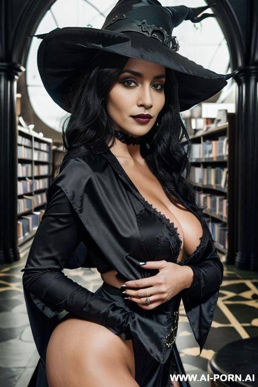 huge tits, thick thighs, blue hair, blue eyes, ,, hyper tits, hyper thighs, exposing tits, extremely beautiful,, glasses, library, nude - #main