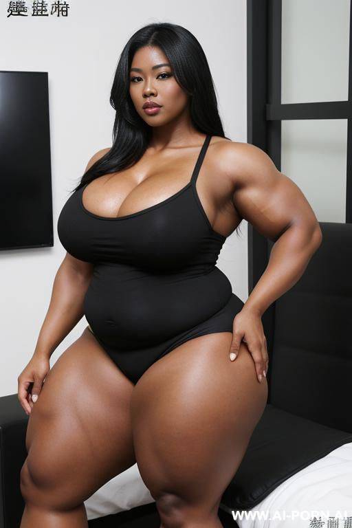 媚黑人妻, massive huge obese bulked up thighs - #main