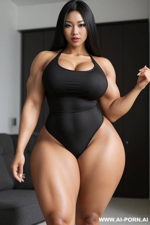 媚黑人妻, massive huge bulked up thighs - #main