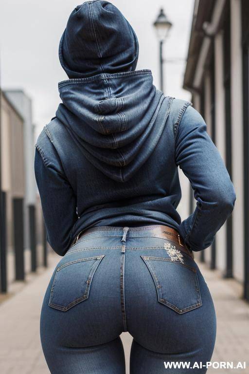 ((huge ass)), ((jeans)), ((hoodie)) - #main