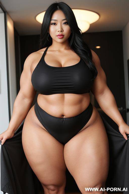 媚黑人妻, massive huge fat big obese bulked up thighs - #main