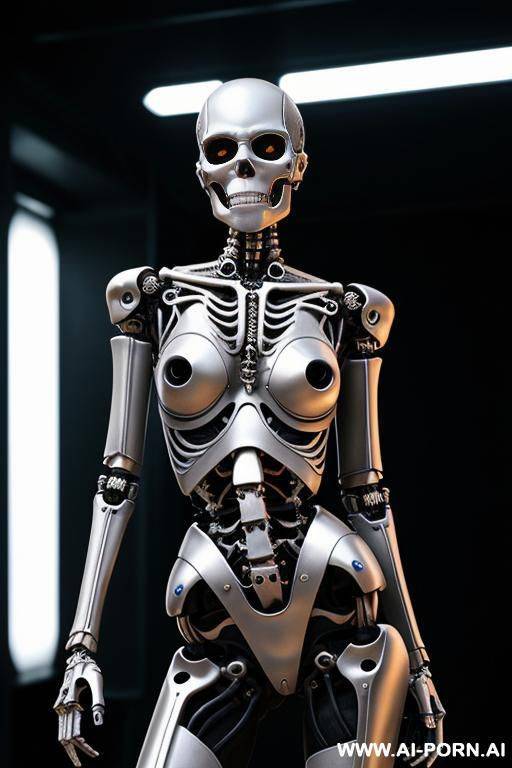 skeleton cyborg droid - #main