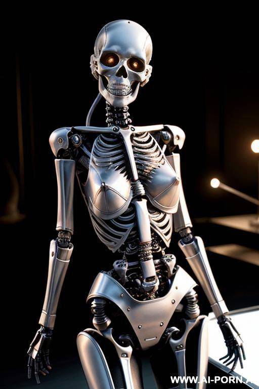 skeleton cyborg droid removing herskin - #main