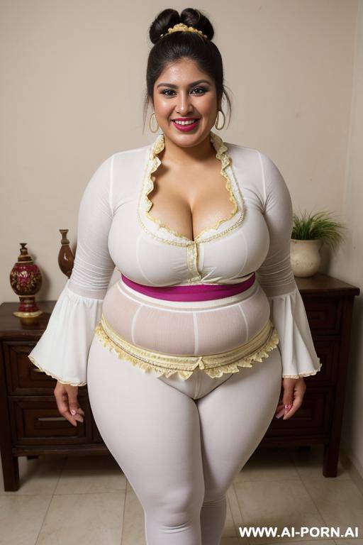 alluring thighs, wide hips, pakistani, very soft and rotund - #main