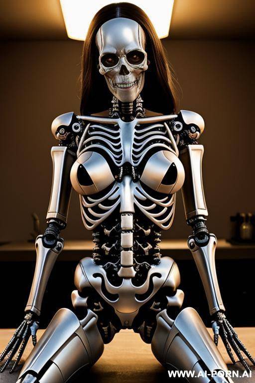 skeleton cyborg droid humping a toster - #main