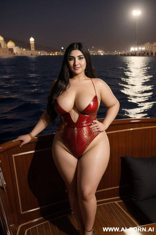 pretty face chubby naked big ass wide hips full body view oiled at night - #main