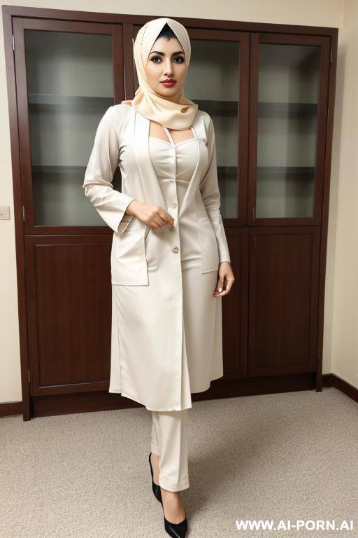 pakistani, headscarf, full-body shot - #main