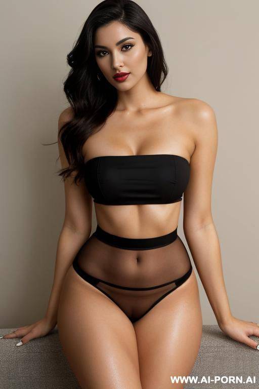 alluring thighs, tube top - #main