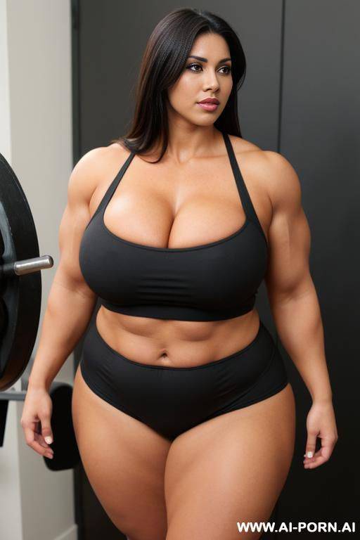 huge obese massive bulked up thighs, huge obese massive bulked up legs, beautiful woman - #main
