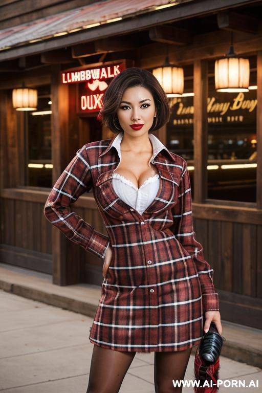 cocktail dress asian big ass exposed - #main