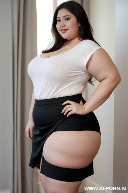 wide hips, short skirt - #main