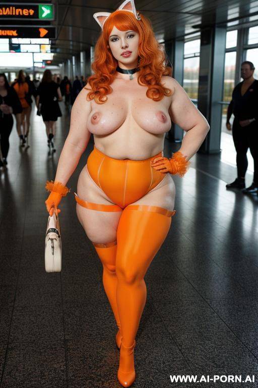 , happy smiling, ((looking directly at the camera)), beautiful bright green eyes, ((((huge massive gigantic obese bulked up thighs)))) sparkling gorgeous green eyes, fit woman, pretty face, round - #main