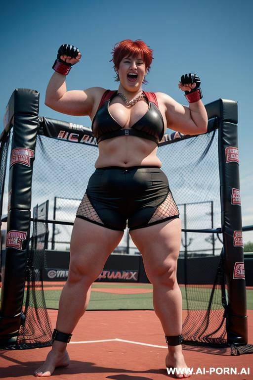 huge big massive obese muscled bulked up thighs, massive obese muscled bulked up legs, bbw - #main