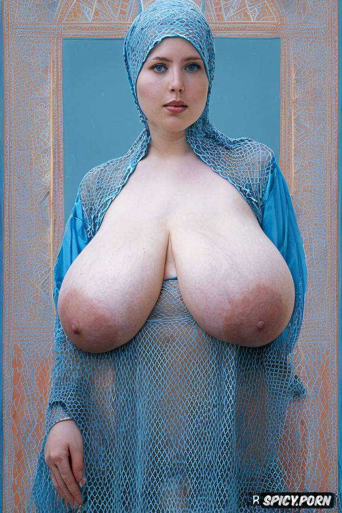 centered, white sweet face, massive sagging breasts, best quality - #main