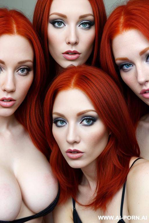 two red head twins, - #main
