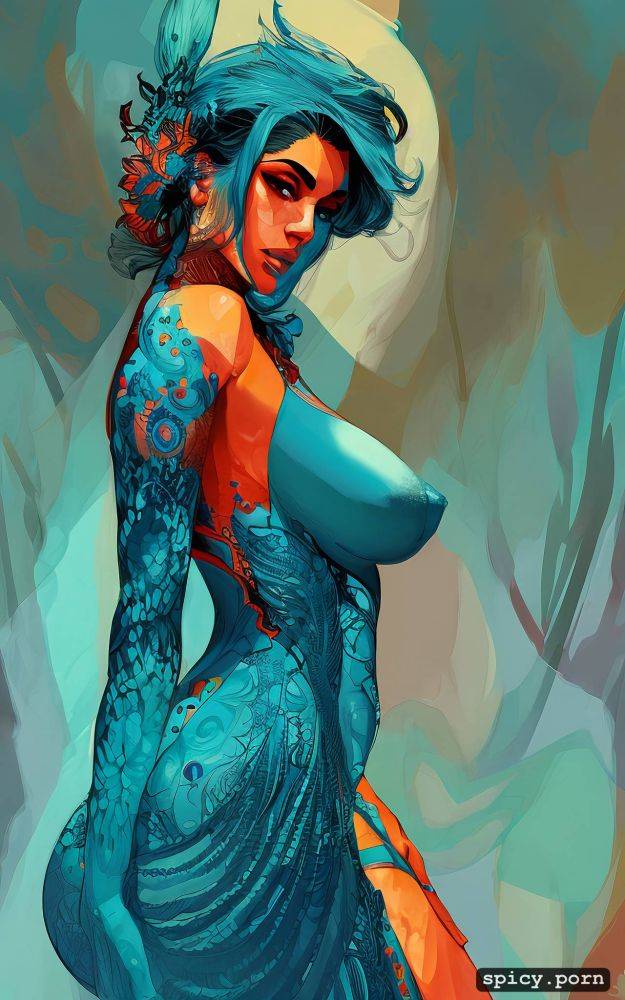 vibrant, key visual, conrad roset style, precise lineart, comprehensive cinematic - #main