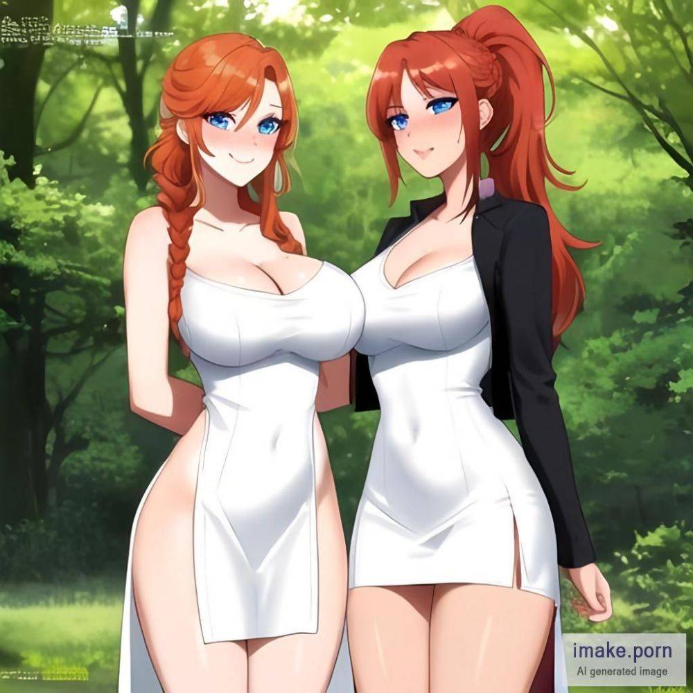 Two Girls, Standing, Forest/Park, Teen 18+, Sportive, Big Tits,... - #main