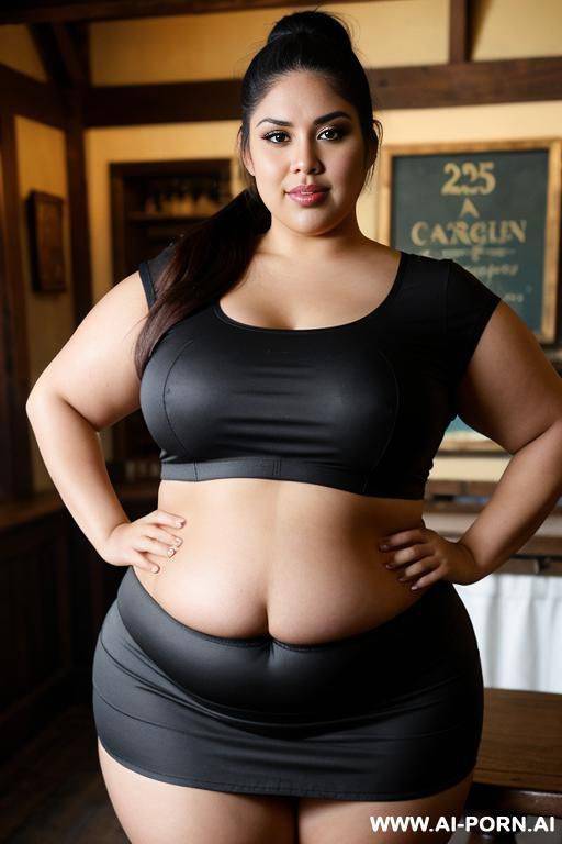 mexican, hot supermodel, pear shaped, extra thicc, chola, fat, massive thighs, round belly - #main