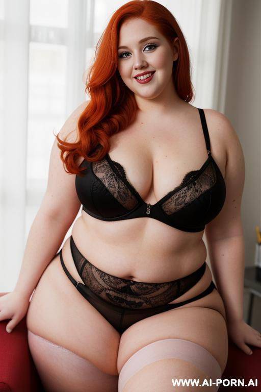 full body photo shot, about at classroom, a obese fat chubby fat thick and bbw redhead british, she has lovehandless and a soft medium tummy, wearing a sexy and hot magenta stocking suite web lingeries. with a heart tattoo in the arm - #main