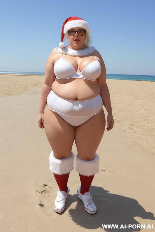 (hot bbw gilf blonde) (big boobs) (full body shot) (white see thru nylon wet yoga shorts) (sneakers)) bbw body) (big cleavage) (hot fat ass) - #main