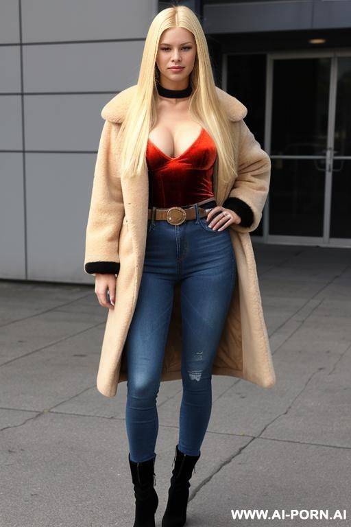 full body fur high boots - #main