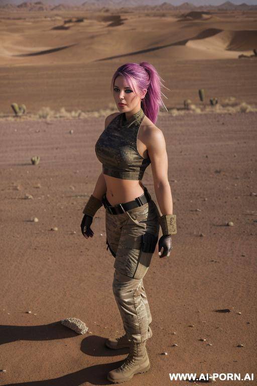 pink purple ish hair with huge boobs and her ass and pussy spread out to the camera - #main