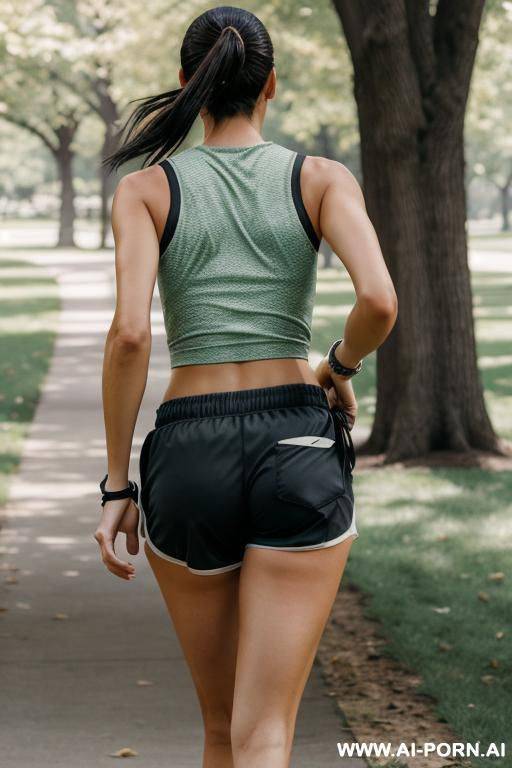 (suburban mom) (jogging shorts) - #main