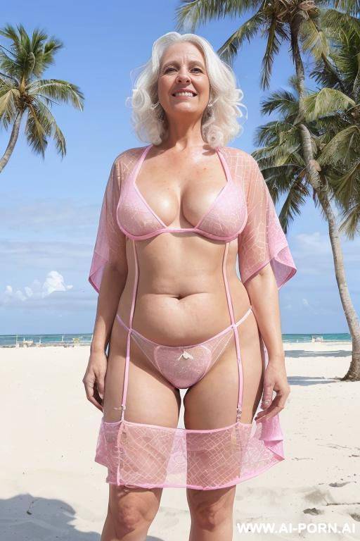 ((topless)), ((natural plump breasts), (pretty face), (wide hips), (soft alluring smile), (belly button ring), - #main