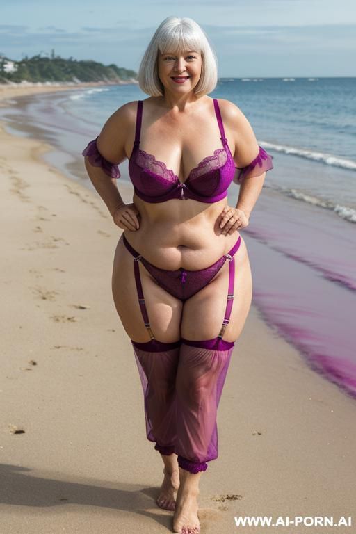 old sexy bbw gilf. round big ass. white panties. - #main