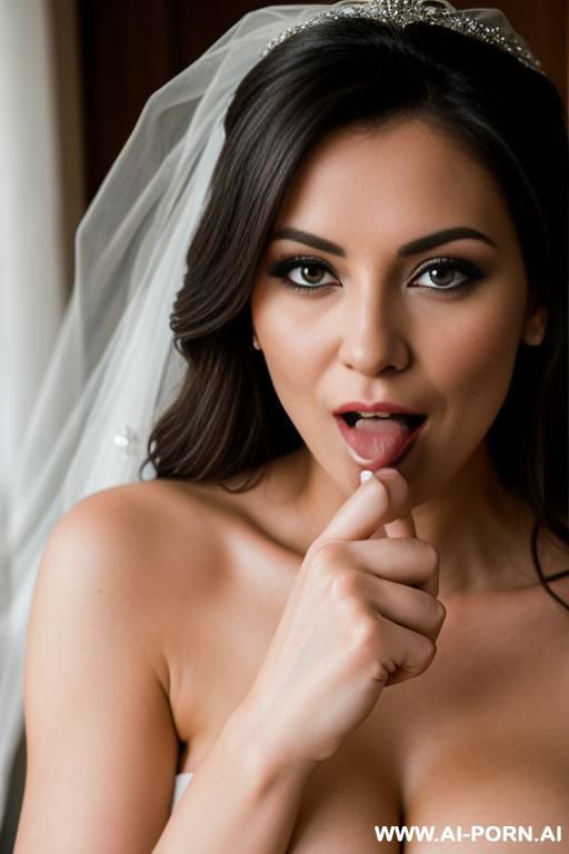cumming on a wedding ring in her mouth - #main