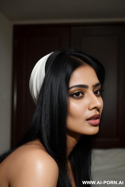 indian woman 20s rectangular face long black hair. - #main