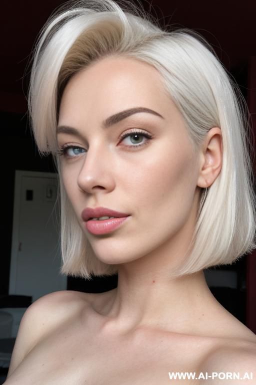 nude, naked, sexy, ultrarealistic, beautiful, (((big lips))), (((biggest lips))), (white skin) - #main