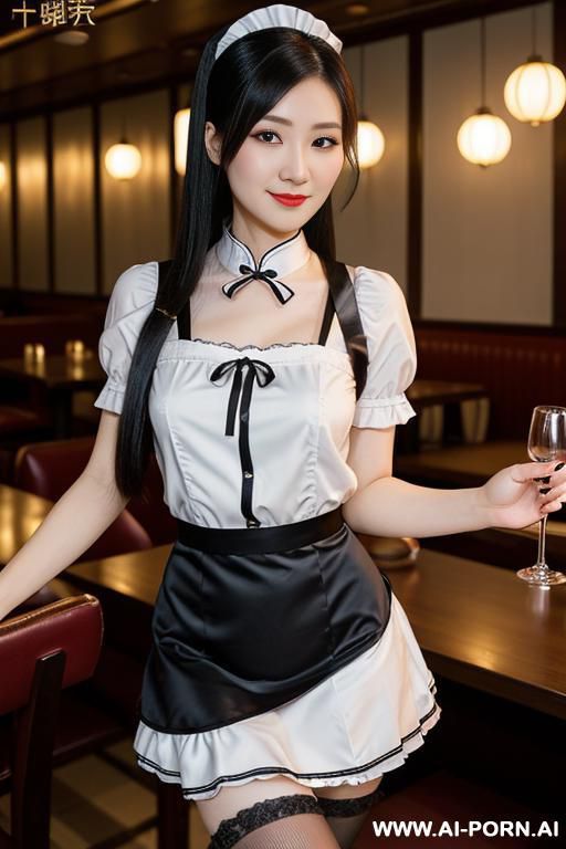 maid uniform, cosplayer, hucow - #main