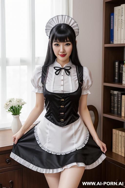 maid uniform, cosplayer, maid in 100 - #main