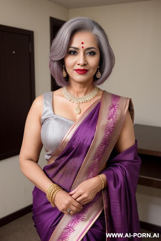 (suburban moms) (sari) (fall festival), housewife, mature bitch, busty thick figure, always horny, mixed cuckold party, thick lips, slutty red lipstick, perfect teeth, high eyes, photogenic, photorealism, - #main