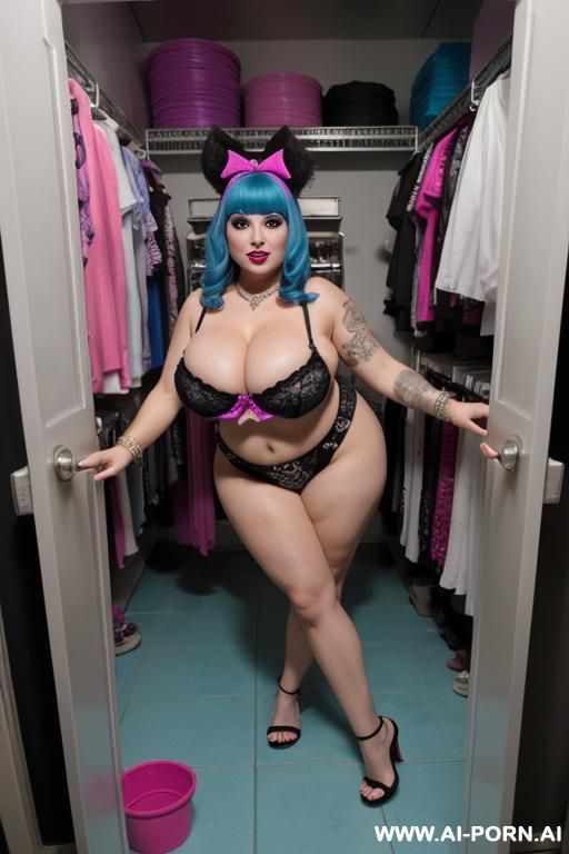 bbw, round boobs. barefoot, foot focus - #main