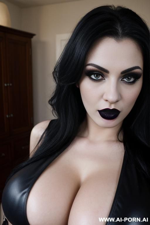 goth, big tits, tit fucking - #main