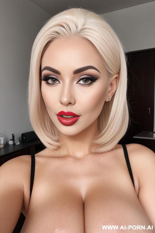 bimbo, big fake lips, big fake tits, plastic surgery - #main
