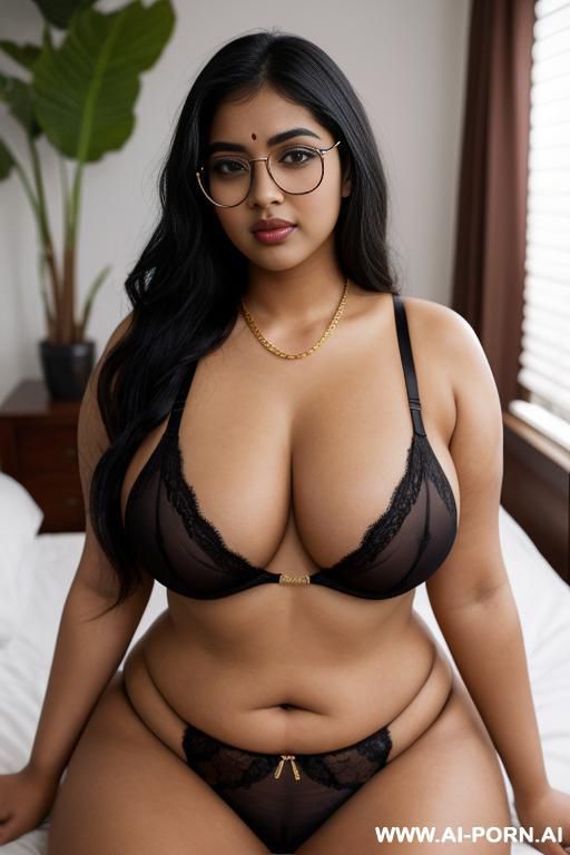 20 year old indian woman with very dark skin, round face, almond shaped eyes, long eyelashes, lightly visible curved eyebrows, button nose, moderately fuller lower lip, straight long hair, chubby - #main