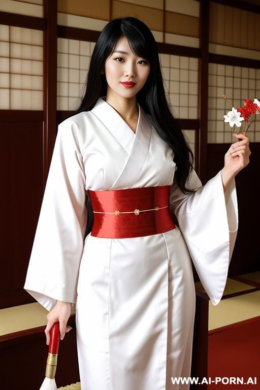 a sant clean the temple, red and white - #main