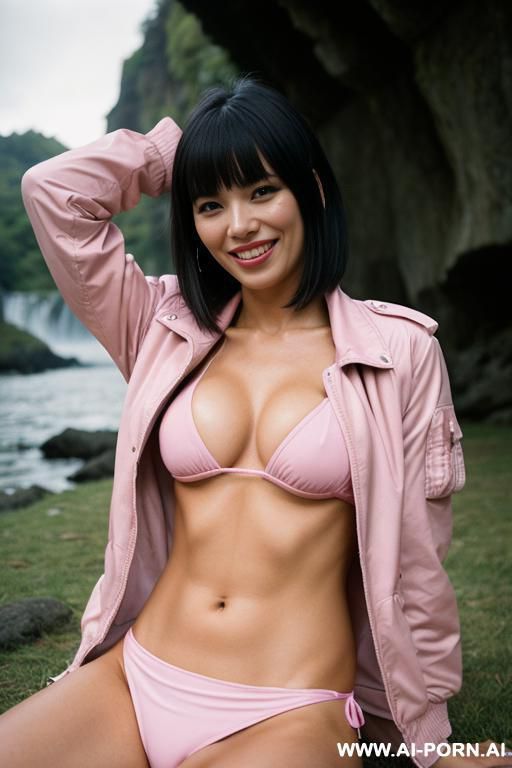 ((pink micro bikini)), (photorealistic) ( japanese), (ultra detailed photo), (hyper realistic photo) - #main