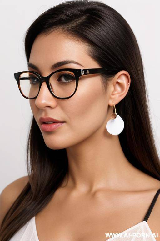 0 stepmom leathet glasses big hoop earrigs - #main