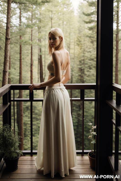 behind lifted up skirt - #main