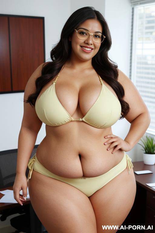 mexican, pear shaped, wide, bikini , hourglass figure, extra thicc, huge, oiled up - #main