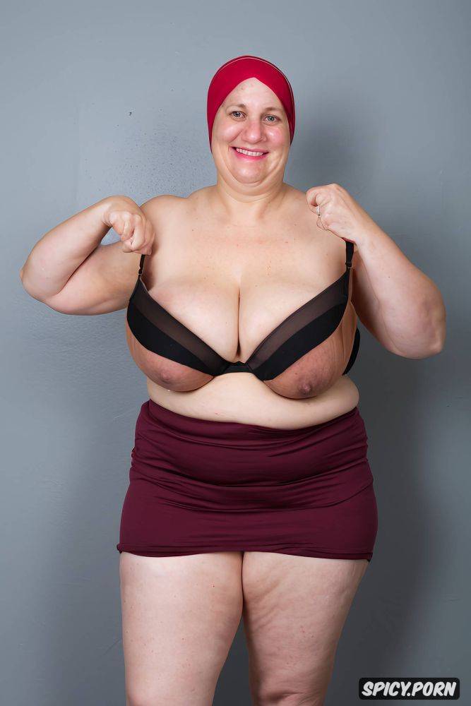 very detailed, upper body view, portrait, huge sagging breasts - #main