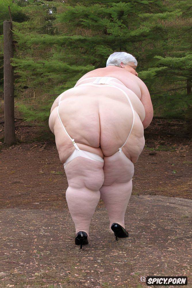 massive ass, hyperrealistic, naked, ssbbw, hyper detailed, very hairy pussy - #main