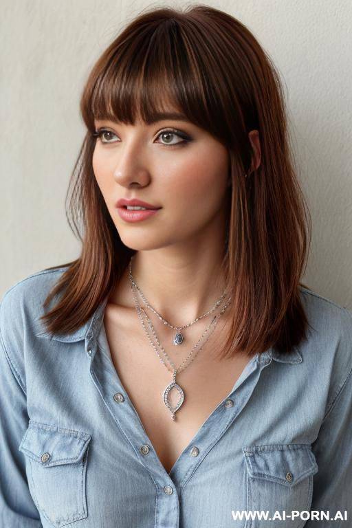 necklace with diamond - #main