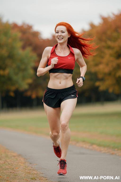 (running), (red hair) - #main