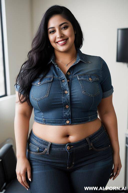 mexican, masterpiece, supermodel, rocker, high rise jeans, extra thicc - #main